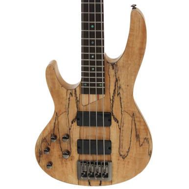 Used LTD B-204 J Type Bass Guitar Natural 4-String