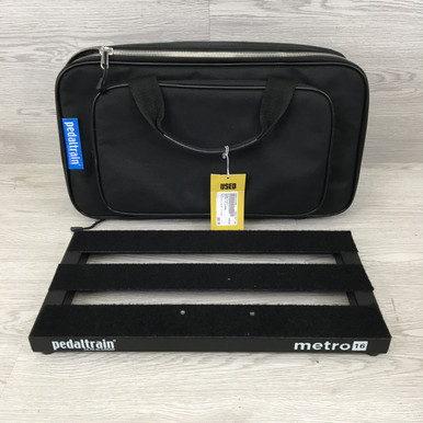 Used Pedaltrain METRO 16 W/BAG Pedal Board