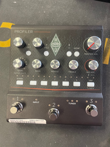 Used Kemper PROFILER PLAYER Amp Simulator + FX Pedal