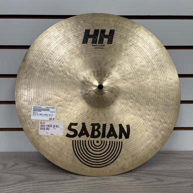 Used Sabian 16IN HH DARK CRASH AS-IS Crash Cymbal 16