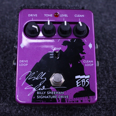 Used EBS BILLY SHEEHAN SIGNATURE DRIVE Overdrive Pedal