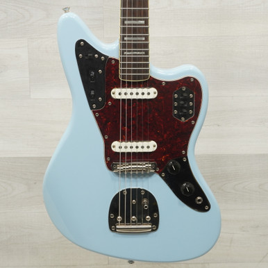Used Squier Classic Vibe 70s Jaguar Fsr Electric Guitar Blue