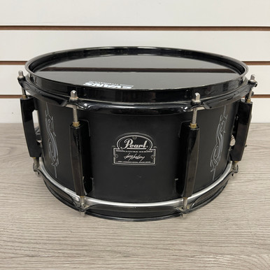 Used Pearl 13X6.5 JOEY JORDISON SNARE Metal Snare Drum 13