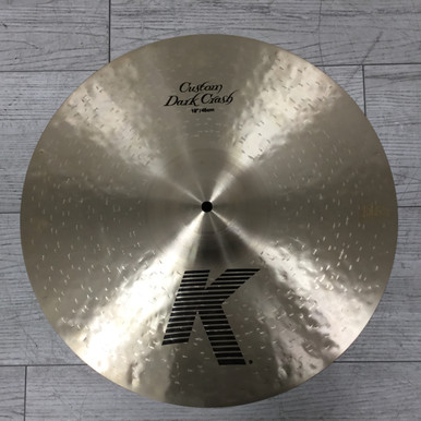 Used Zildjian K 18 CUSTOM DARK CRASH Crash Cymbal 18