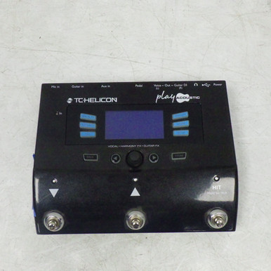 Used TC Helicon PLAY ACOUSTIC Pro Sound Effects Unit