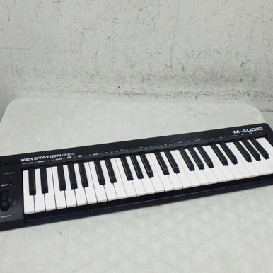 Used M-Audio KEYSTATION 49 MIDI CONTROLLER 49-Key Controller 49-Key