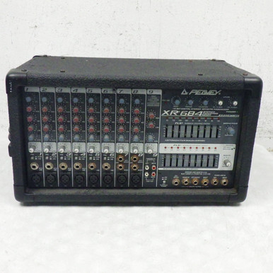 Used Peavey XR 684 POWERED MIXER HEAD Powered Mixing Head