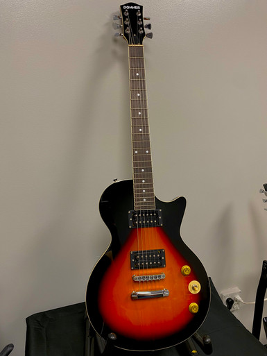 Used Donner DLP-124 LES PAUL STYLE LP Type Electric Guitar