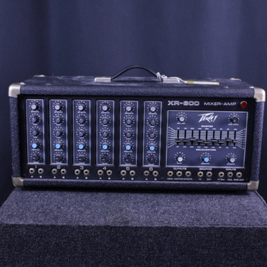 Used Peavey XR-600 SERIES 400R POWERED MIXER HEAD Powered Mixing Head