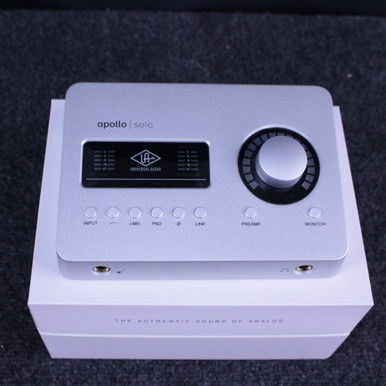 Used Universal Audio APOLLO SOLO INTERFACE Compact Recording Device