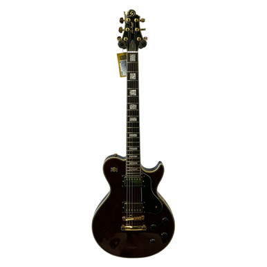 Used Greg Bennett AVION LP Type Electric Guitar Red 6-String