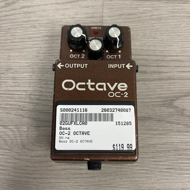 BOSS OC−2 Octave Used Boss OC-2 OCTAVE Octave Pedal