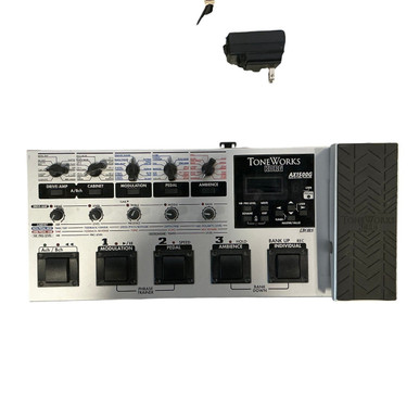 Used Korg TONEWORKS AX1500G W/AC Multi-FX Pedal