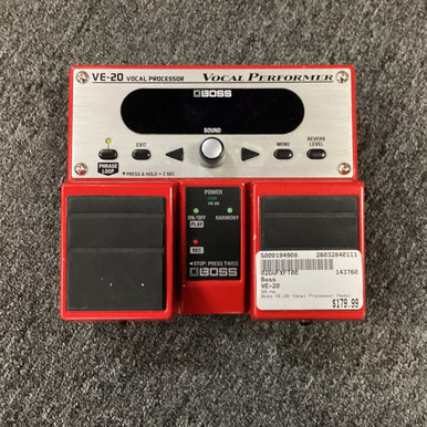 Used Boss VE-20 Guitar Effects Pedal
