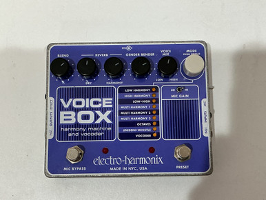 Used Electro Harmonix (E/H) VOICE BOX Guitar Effects Pedal