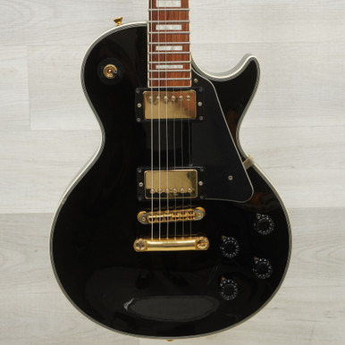 Used Fernandes Burny RLC-55 Reissue Electric Guitar Black