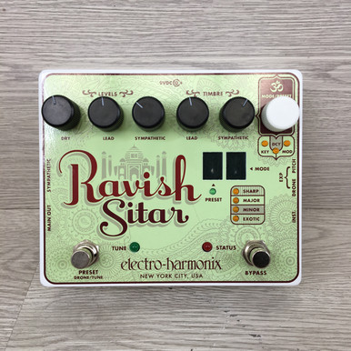 Used Electro Harmonix (E/H) RAVISH SITAR FX Only Pedal