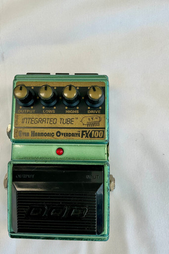 Used DOD FX100 Overdrive Pedal