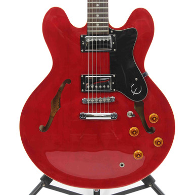 Used Epiphone DOT-CH Semi-Hollow Electric Guitar Red 6-String