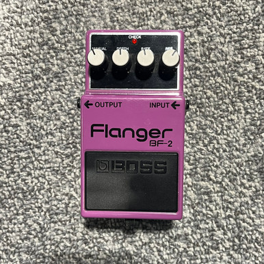 Used BOSS BF-2 FLANGER Guitar Pedal