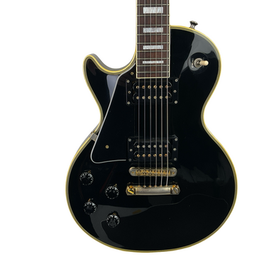 Used BURNY LES PAUL STYLE LEFTY W/NECK REPAIR Vintage LP Type