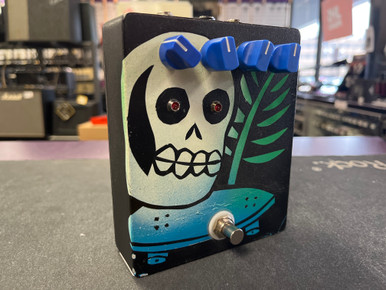Used Fuzzrocious HELIOTROPIC HANDPAINTED Fuzz Pedal
