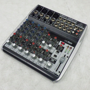 Used Behringer XENYX Q1202 USB MIXER Mixing Console