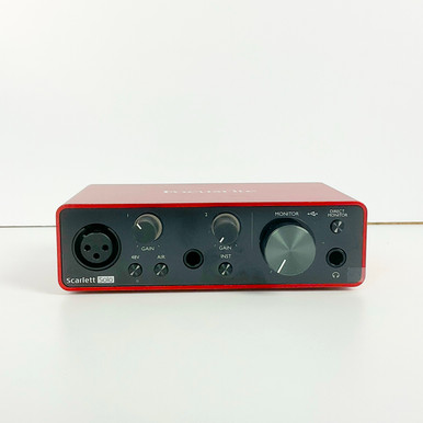 Used Focusrite Scarlett Solo 3rd Gen Computer Interface 1 A/D