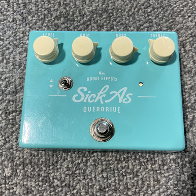 Used BONDI SICK AS OVERDRIVE Guitar Pedal Used BONDI SICK AS OVERDRIVE Guitar Pedal
