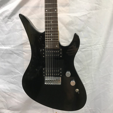 Used Schecter REVENGER 7 Modern Metal Electric Guitar Black 7-String
