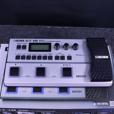 Used Boss GT-1B BASS MULTI EFFECTS Multi-FX Pedal