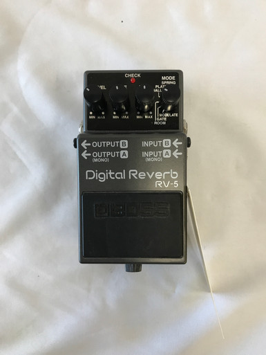 Used Boss RV-5 Reverb Pedal
