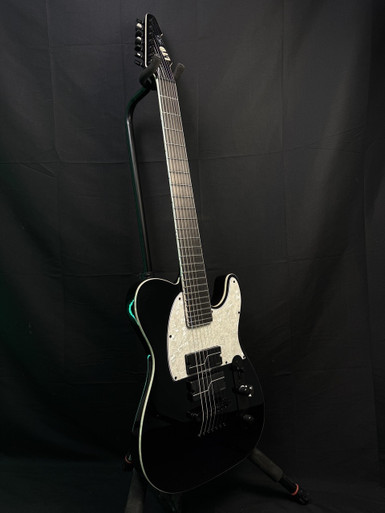 Used LTD SCT-607B T Type Electric Guitar Black 7-String