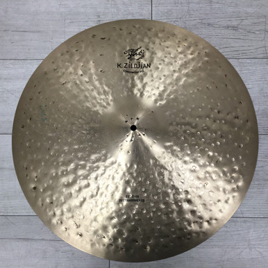 Used Zildjian CONTANTINOPLE 22 THIN OVERHAMMERED RIDE Ride Cymbal 22