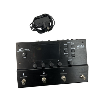 Used Fractal Audio AM4 Floorboard Amp Modeling + FX