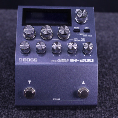 Used Boss IR-200 AMP/IR CABINET PEDAL IR Cab Pedal