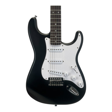 Used Squier Debut Series Stratocaster S Type Electric Guitar Black