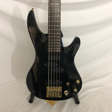 Used Samick ARTIST SERIES Bass Guitar Black 5-String