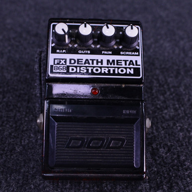 Used DOD DEATH METAL FX86B DISTORTION PEDAL Distortion Pedal