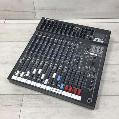 Used Soundcraft SPIRIT FX8 8-CHANNEL MIXER Mixing Console