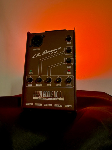 Used LR BAGGS PARA ACOUSTIC D.I. PEDAL Guitar Direct Box Pedal