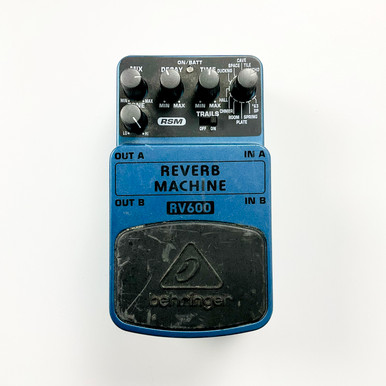 Used Behringer RV600 Reverb Machine Guitar Effects Pedal