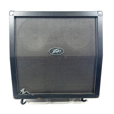 Used Peavey TRIPLE X 412 SLANT 4 x 12 Guitar Speaker Cabinet 4 x 12