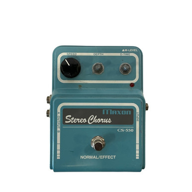 Used Maxon STEREO CHORUS CS-550 Vintage Chorus Pedal