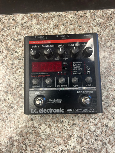 Used TC Electronic NOVA DELAY ND-1 Guitar Effect