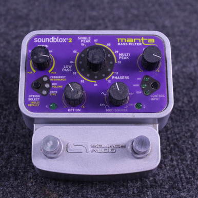 Used Source Audio SOUNDBLOX 2 MANTA BASS FILTER Filter Pedal
