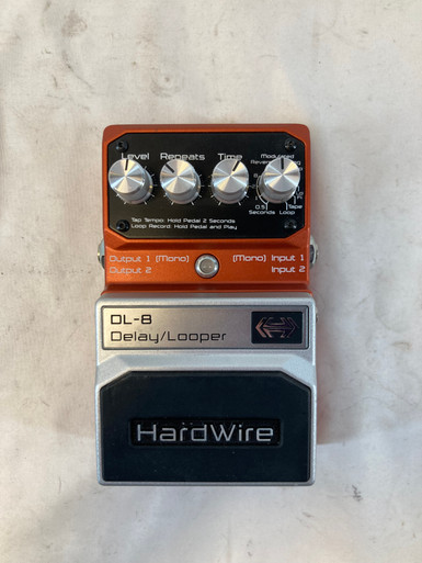 Used Digitech HARDWIRE DL-8 Guitar Effect