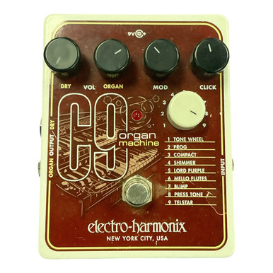 【うるとらみけ様】Electro-Harmonix C9 Electro-Harmonix C9 Organ Machine Guitar Effect Pedal | Sweetwater