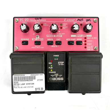 Used Boss RC-20 Loop Station Looper Pedal