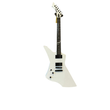 Used LTD SNAKEBYTE Pointy Electric Guitar White 6-String